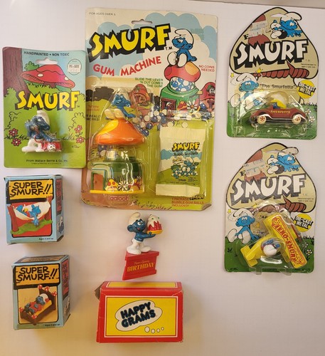 Lotto figurine puffo - 7,