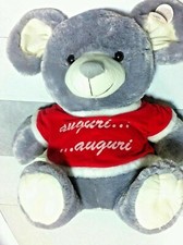 maxi topo in peluche auguri