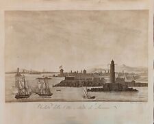 Toscana. LIVORNO. Veduta della Città e Porto di Livorno. Nascio/Barbalonga