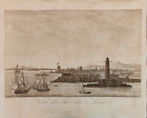 Toscana livorno veduta - livorno., della