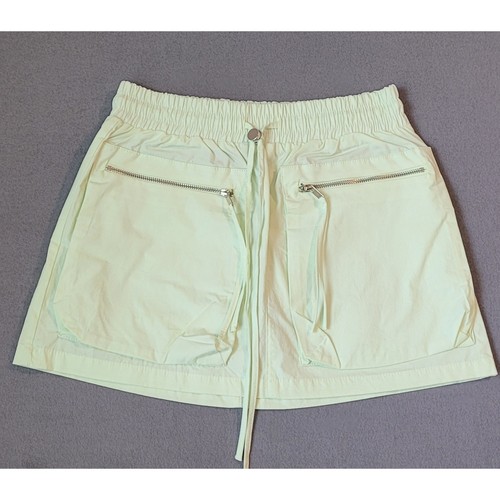 Minigonna cargo gialla zara - zara, xs
