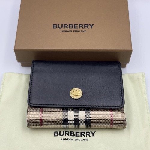 Portafoglio burberry tri fold - burberry, tri-fold
