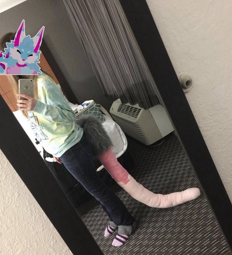 Rat opussom fursuit - rat/opussom, tail