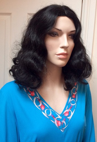 Maxi abito turchese - anni, 70