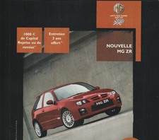 Vintage 2005 Nouvelle MG ZR