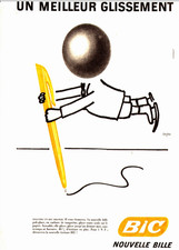 PUB STYLO BIC par " SAVIGNAC "