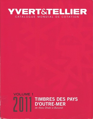 Catalogo yvert tellier 2011 - &,