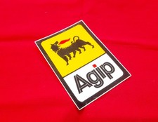 Adesivo stickers vintage AGIP Azienda generale petroli italiani ( Anni 70/80 ) B