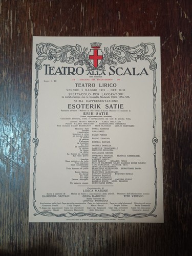 Locandina teatro alla - teatro, 5