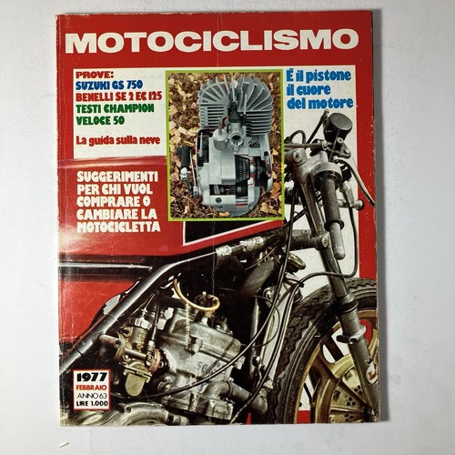 Rivista motociclismo febbraio - rivista,