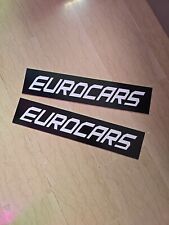 2 Pezzi COPRI TARGA PER AUTO IN FOREX 3 Mm per Concessionari Auto Moto Foto 