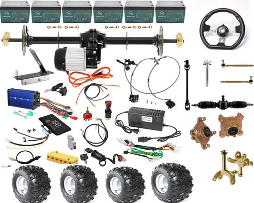 Kit completo assale posteriore - kit,
