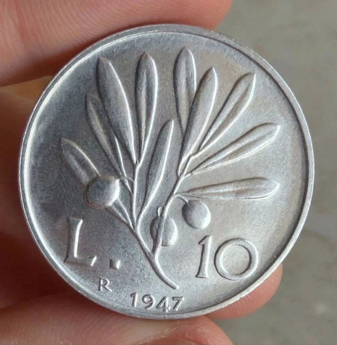 Repubblica italiana lire - italiana, 10