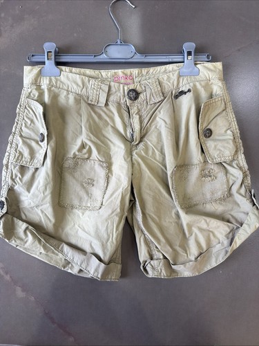 Pantaloncino pinko beige tg40 - pantaloncino,