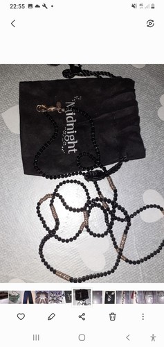 Collana lunga donna midnight - collana,