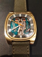 BULOVA ACCUTRON SQUARE SPACEVIEW 1970