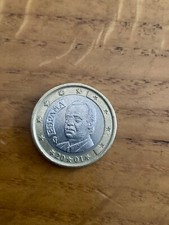 moneta 1 euro spagna del 2001