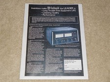 McIntosh MC 2205 Amplificatore Vintage High-End Pubblicità, 1 Pagina, Specifiche, Dettagli, RARO!