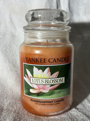 Yankee candle lotus - candle, blossom