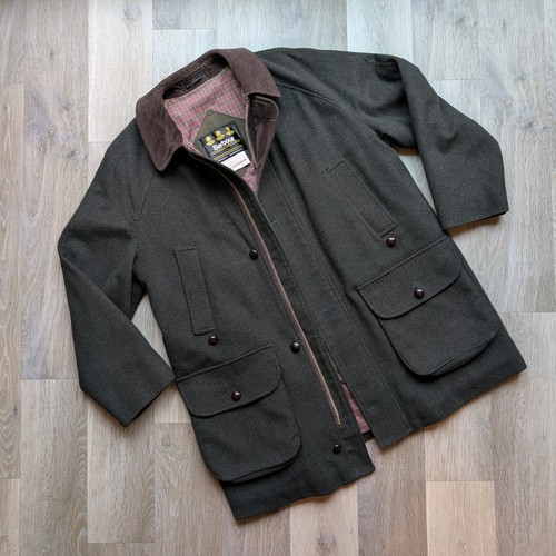 Barbour loden cappotto lana - loden,