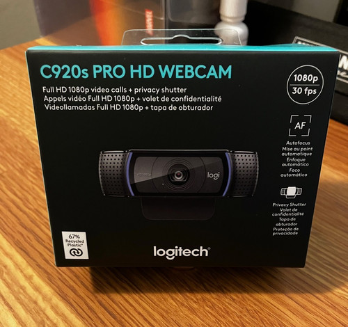 Webcam logitech c920s - webcam,