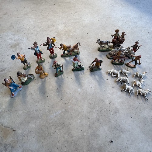 Lotto statuine presepe vintage