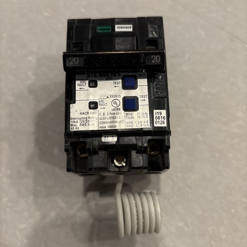 Siemens b220afc pole 20a - siemens, 2