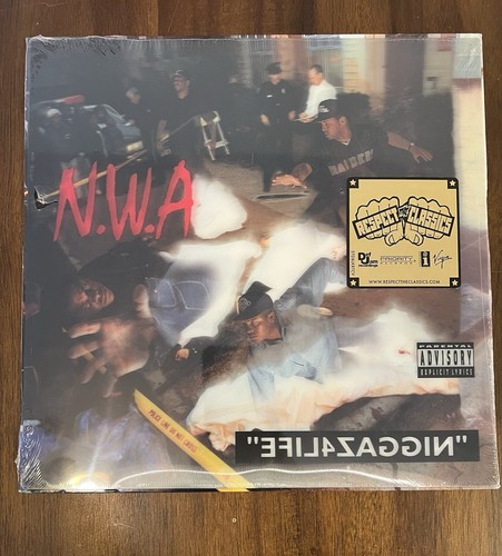 Nwa efil4zaggin vinyl 3d - nwa, lp