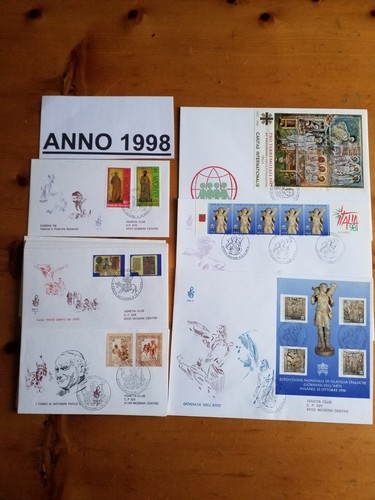 1998 fdc venetia - club, vaticano