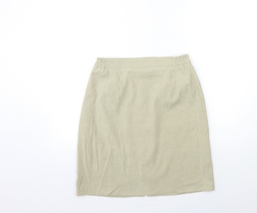 Gonna donna beige misto