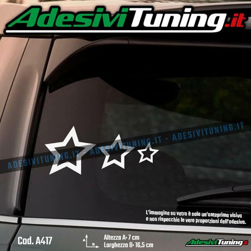 Adesivo stelle sticker decal - -,