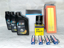 KIT TAGLIANDO + 4 CANDELE FIAT