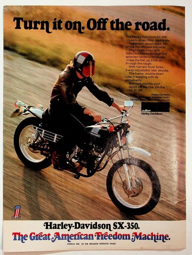 harley davidson 350 sx
