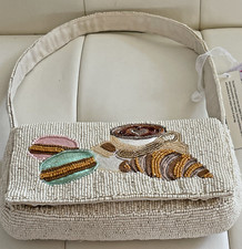Borsa a mano con perline