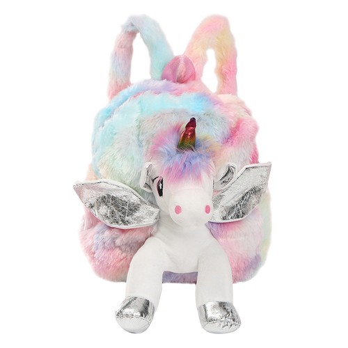 Zaino peluche design unicorno - ,