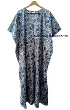 Abito in caftano boho bianco