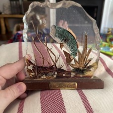 Scena di pesca vintage