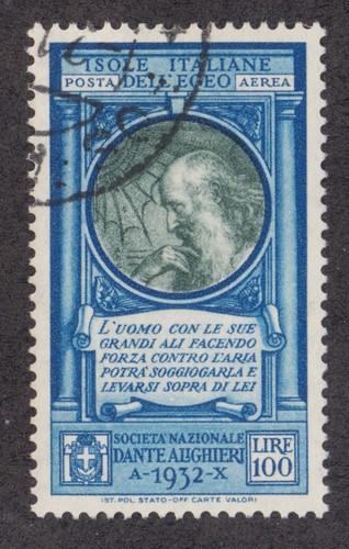 Italia isole egee c14 - isole, sc