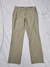 Adidas Pantalone Uomo 32X30 Marrone Ultimate 365 Golf Performance Elasticizzato Chino Scuola