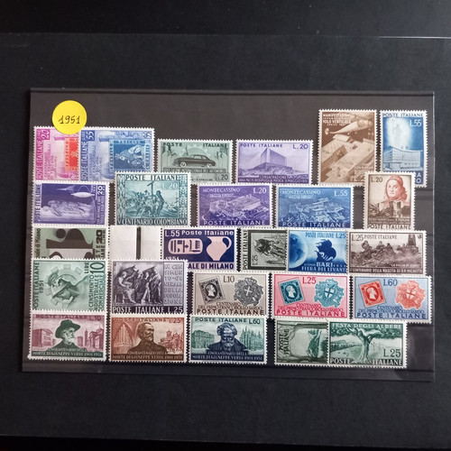 Italia repubblica 1951 annata - 1951/,