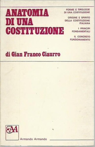 Anatomia una costituzione - anatomia,