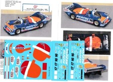Decal 1/43 Porsche 962c BRUN REPSOL Le Mans '91 #16-17 Accessories GCAM