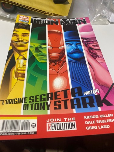 Iron man marvel now - man,