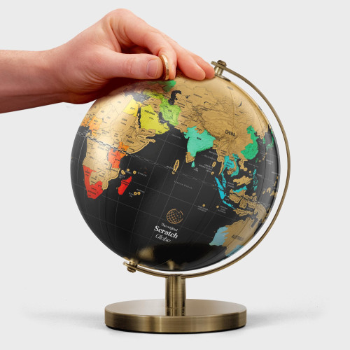 Mappamondo grattabile globo - mappamondo,