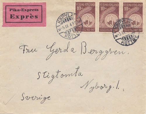 Finnland 1947 - finnland:,