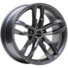 CERCHIO IN LEGA AVUS AF16 PER VOLKSWAGEN POLO IV FUN 7.5X17 5X100 ANTHRACIT IBV