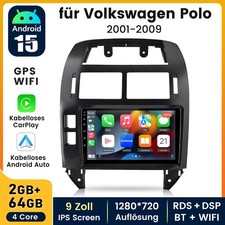 Per VW Polo 9N 01-2009 Android