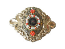 Antico Argento Spilla Placcato