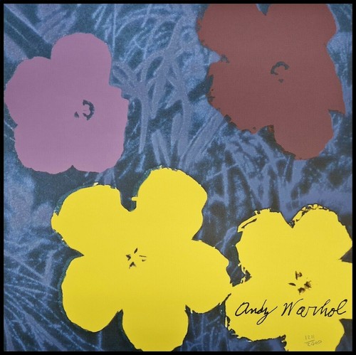 Andy warhol fiori - *,