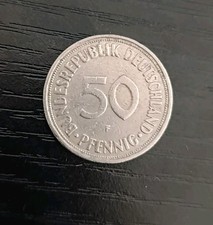 Moneta 50 Pfennig 1950 F